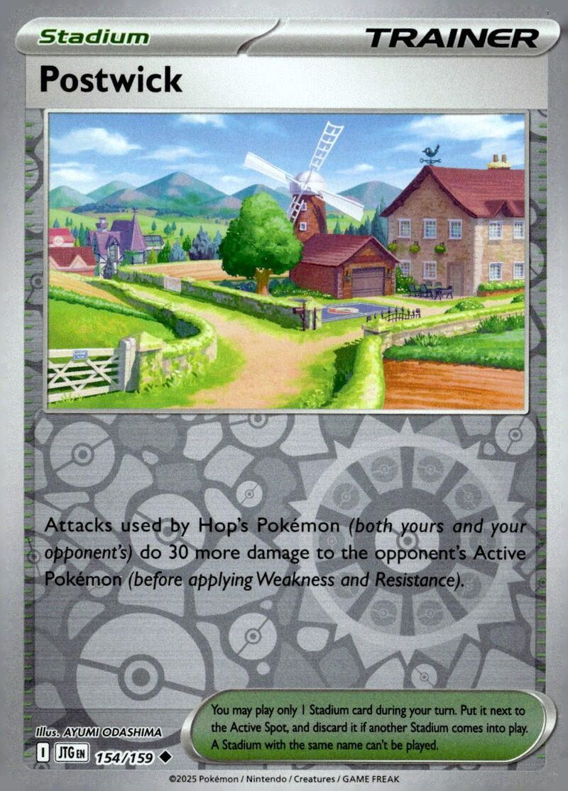 SV09: Journey Together #154/159 Postwick