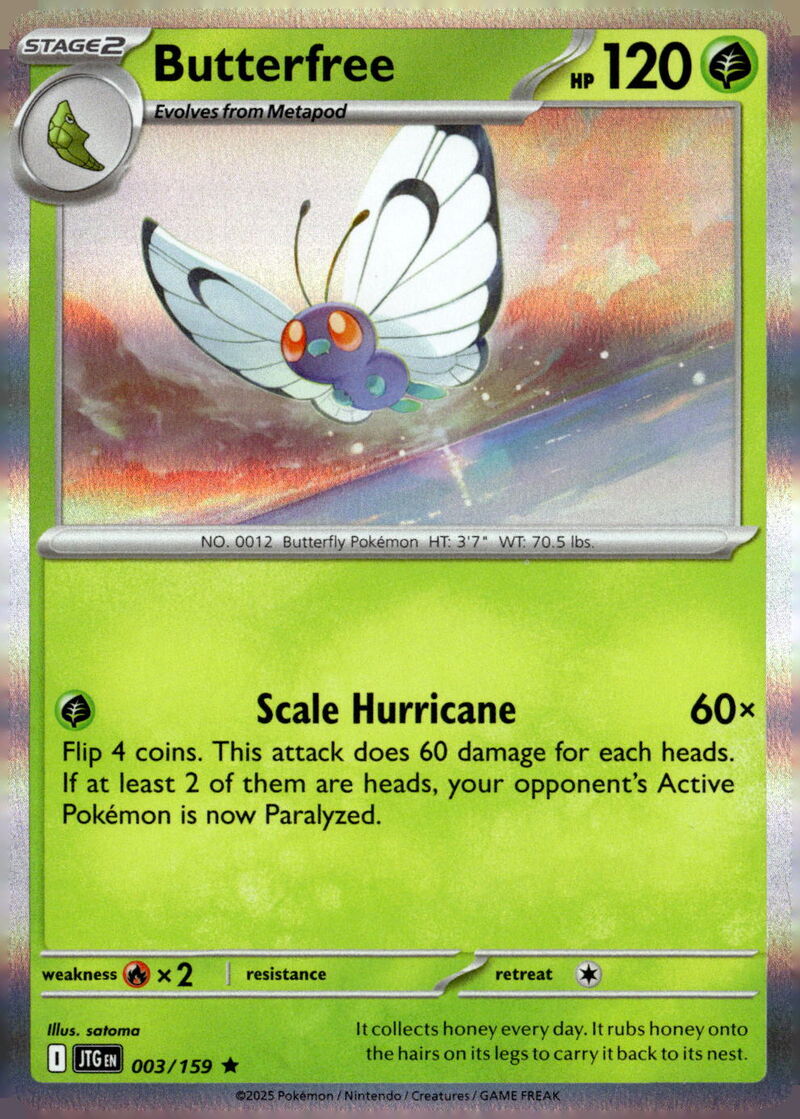 SV09: Journey Together #003/159 Butterfree