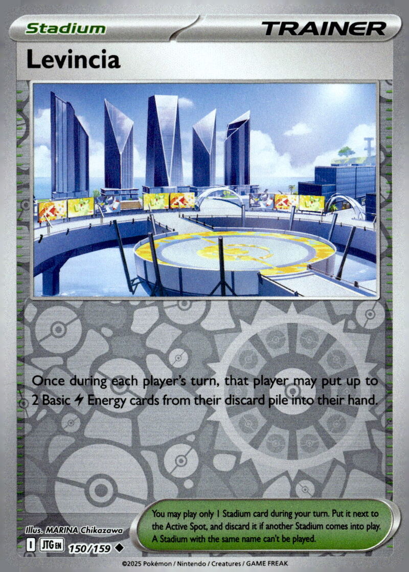 SV09: Journey Together #150/159 Levincia