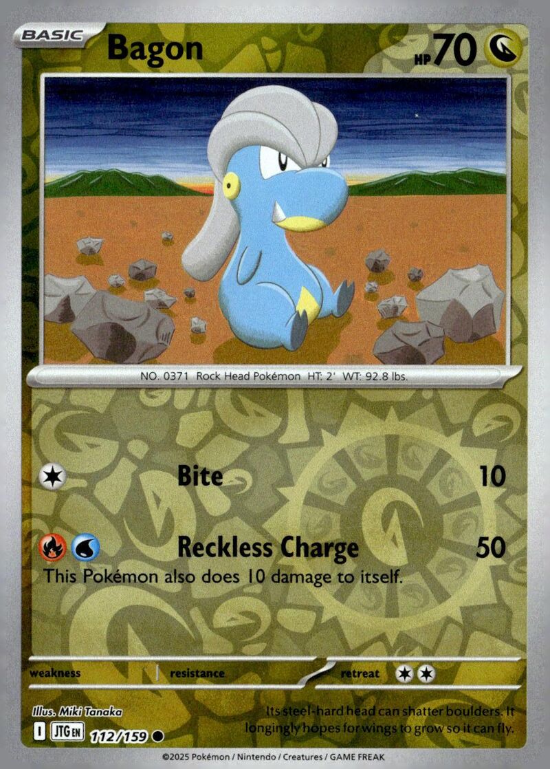 SV09: Journey Together #112/159 Bagon