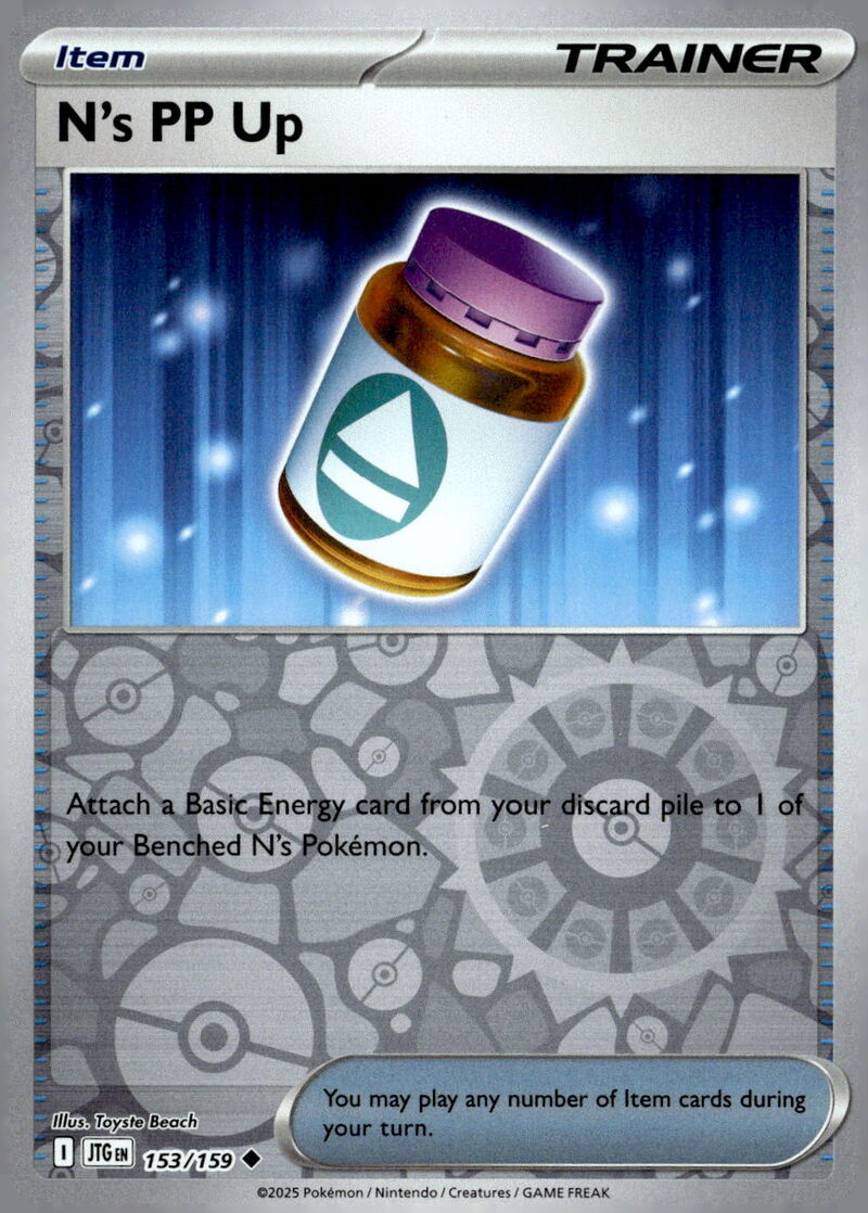 SV09: Journey Together #153/159 N's PP Up