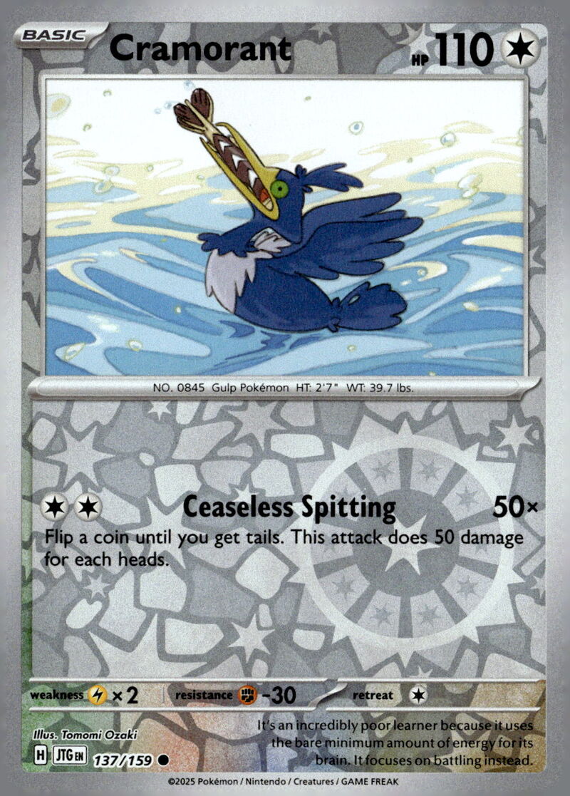 SV09: Journey Together #137/159 Cramorant