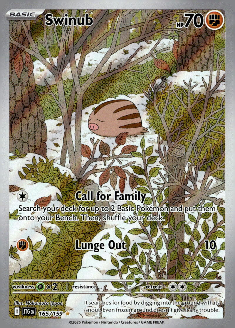 SV09: Journey Together #165/159 Swinub