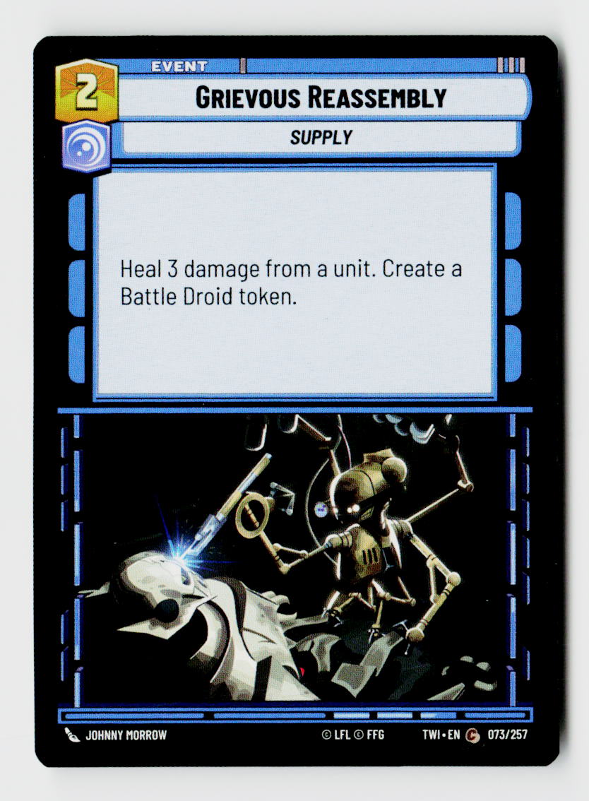 Grievous Reassembly
