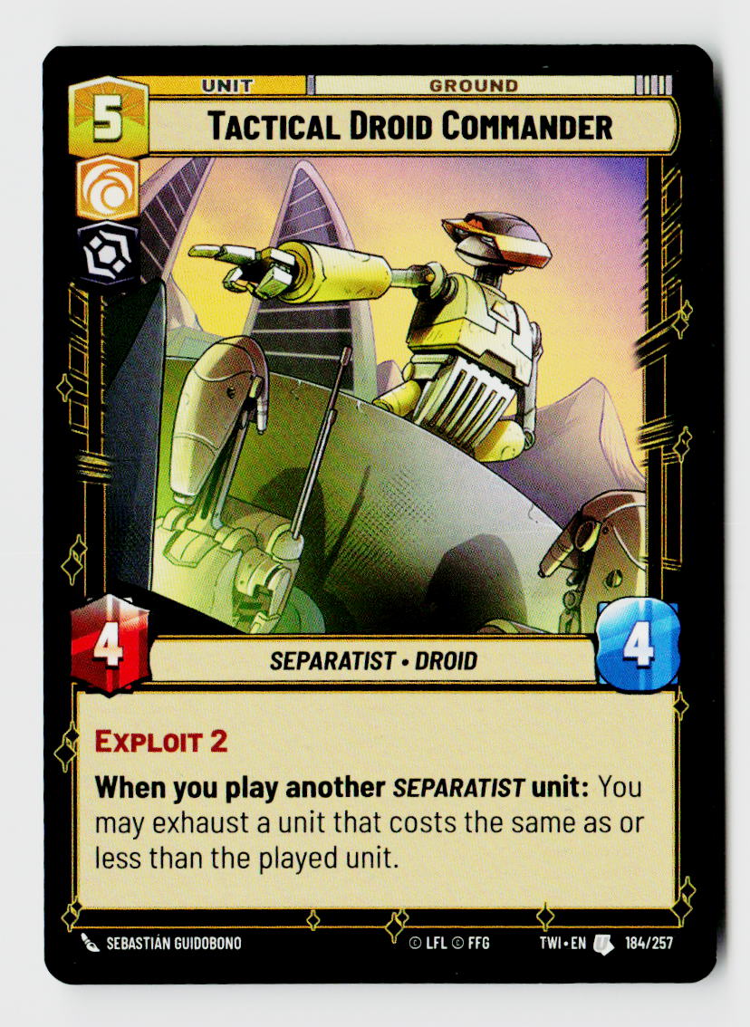 Tactical Droid Commander