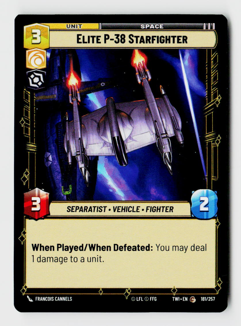 Elite P-38 Starfighter