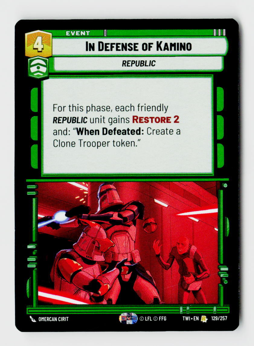 In Defense of Kamino