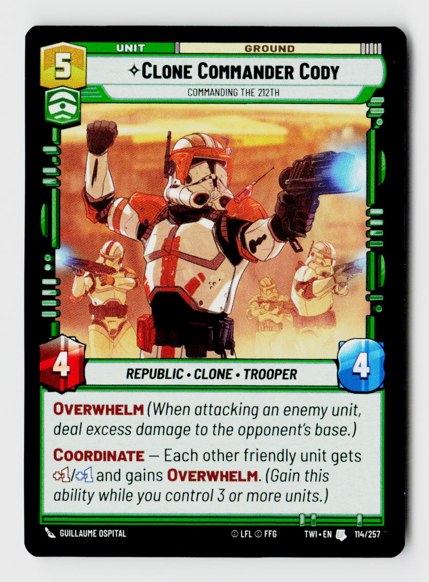 Clone Commander Cody