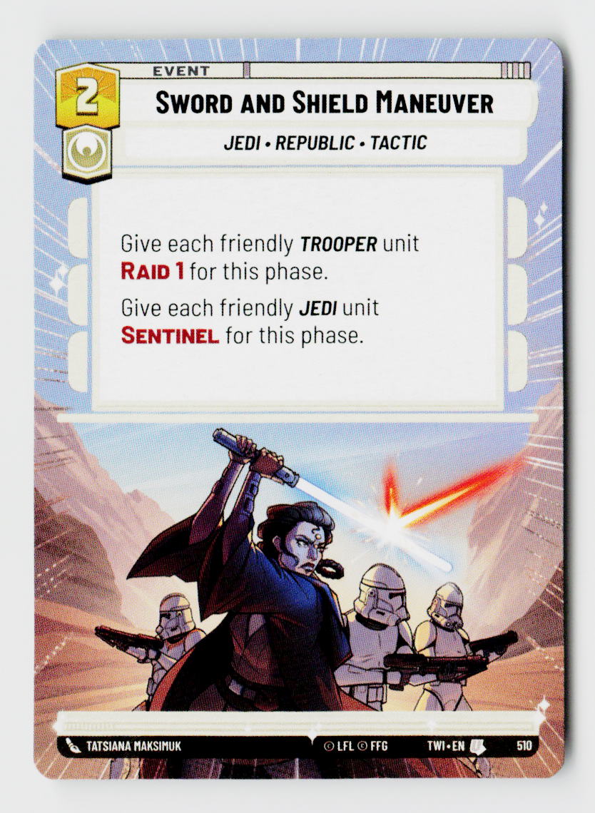 Sword and Shield Maneuver