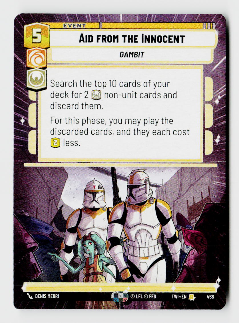 Aid from the Innocent