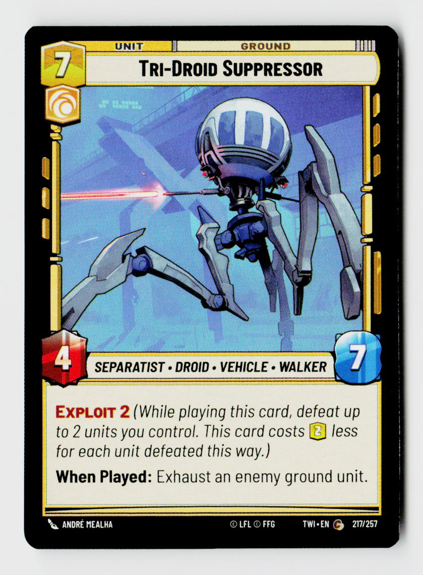 Tri-Droid Suppressor