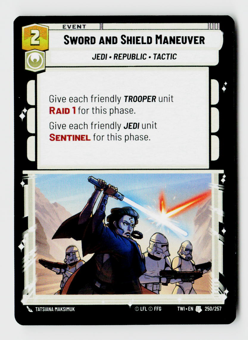 Sword and Shield Maneuver