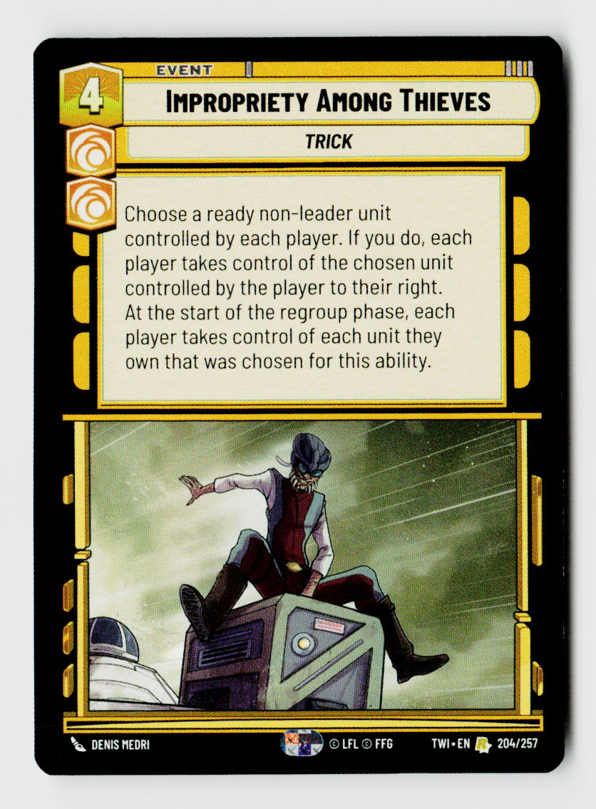 Impropriety Among Thieves