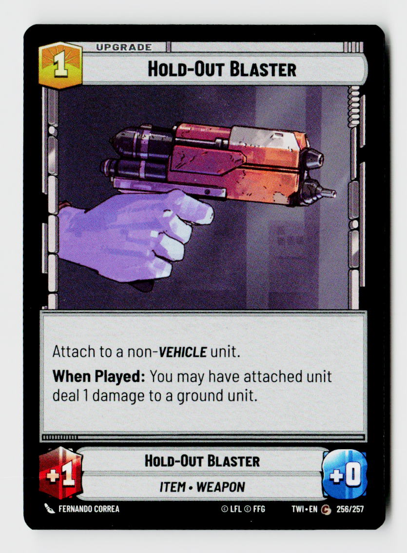 Hold-Out Blaster